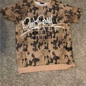 Brown Camouflage Tee
